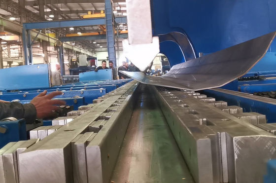 650Ton đồng bộ CNC máy phanh áp lực thủy lực để làm cho cây cột nhẹ và cột cao