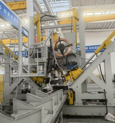 Máy hàn đóng HM1800/14000 cho cột cao / cột đơn / cột truyền thông