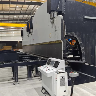 400 tấn CNC Hydraulic Press Brake với 8000 mm Working Length và DELEM DA53T Control