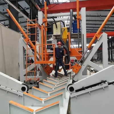 Máy hàn tự động CNC sản xuất cột đèn đường kính 14m, mã HM2500/14000, đường kính tối đa 2500mm