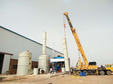 7.0x1.2x2.2m Thiết bị mạ kẽm nhúng nóng với hệ thống bảo vệ môi trường