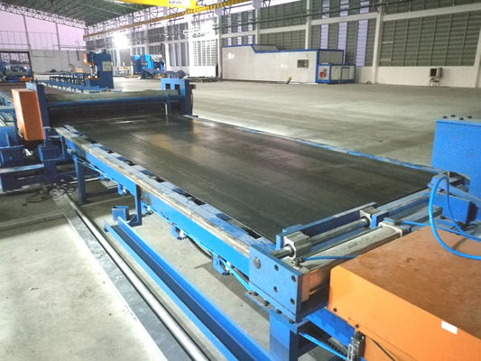 Kinh tế cột cờ cao dây chuyền sản xuất ánh sáng cực / Máy cắt cho cực 12000mm ánh sáng