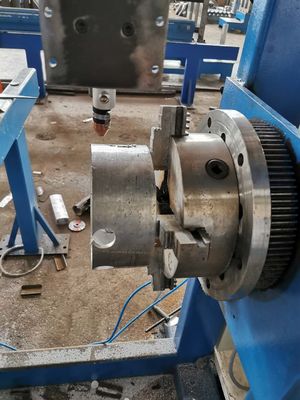 Máy cắt cột cửa CNC Light Pole, đường kính tối đa 350mm, chiều dài cắt tối đa 2000mm