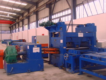 37kw cạo cạnh rạch và máy cắt côn, cắt theo chiều dài dòng cho cột đèn