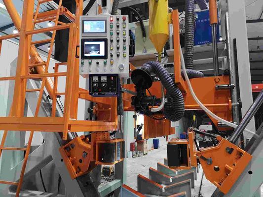 Máy hàn CNC 5G Pole Shut HM800/14000 14m Chiều dài Thiết kế đa giác